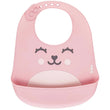 Babador com Cata-migalhas de Silicone Gumy Rosa - Buba