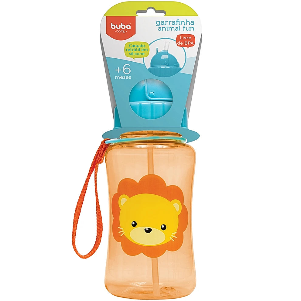 Garrafinha Animal Fun Leãozinho 400ml