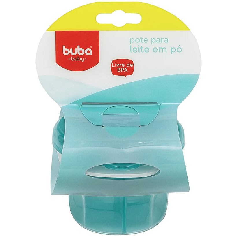 Porta Leite em Pó Azul  - Buba