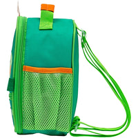 Kit Escolar: Lancheira Térmica + Lunchbox + Garrafinha BubaZoo Dino