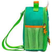 Kit Escolar: Lancheira Térmica + Lunchbox + Garrafinha BubaZoo Dino