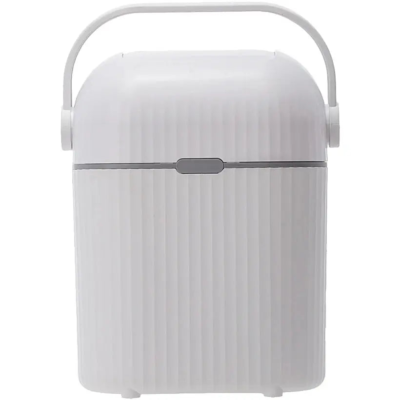 Lixeira Antiodor para Fraldas de bebê Branca 9L - Buba