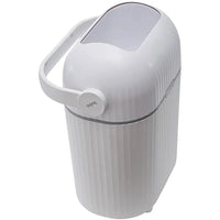 Lixeira Antiodor para Fraldas de bebê Branca 9L - Buba
