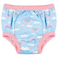 Kit 2 Calcinhas de Desfralde Impermeável em malha Arco-Íris - Buba