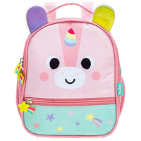 Kit Escolar: Lancheira Térmica + Lunchbox + Garrafinha BubaZoo Unicórnio