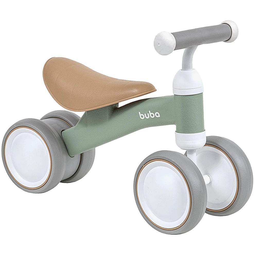 Bicicleta de Equilíbrio 4 rodas Verde (12m+) - Buba