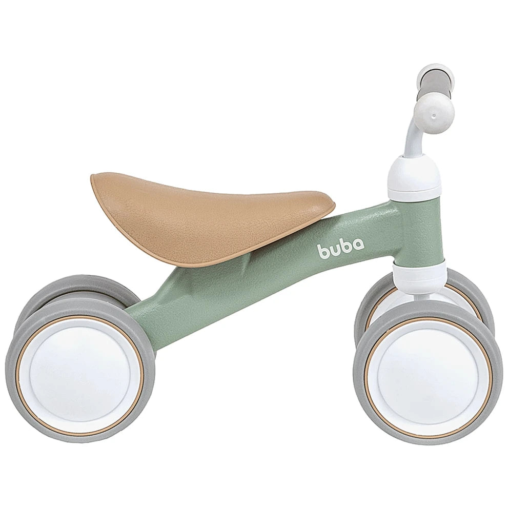Bicicleta de Equilíbrio 4 rodas Verde (12m+) - Buba