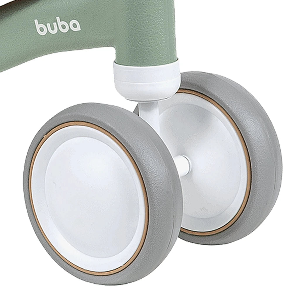 Bicicleta de Equilíbrio 4 rodas Verde (12m+) - Buba