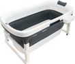 BANHEIRA PORTATIL GRANDE CINZA/BRANCO