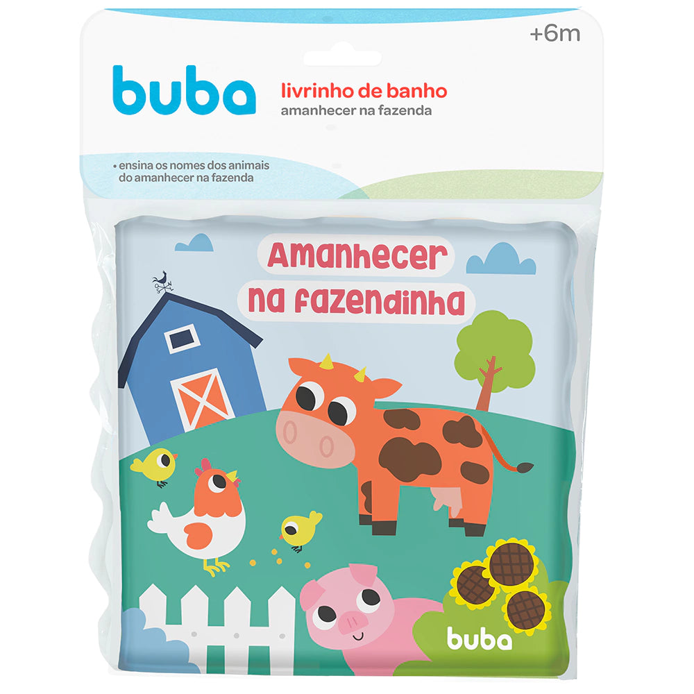LIVRO DE BANHO BUBA AMANHECER DA FAZENDA