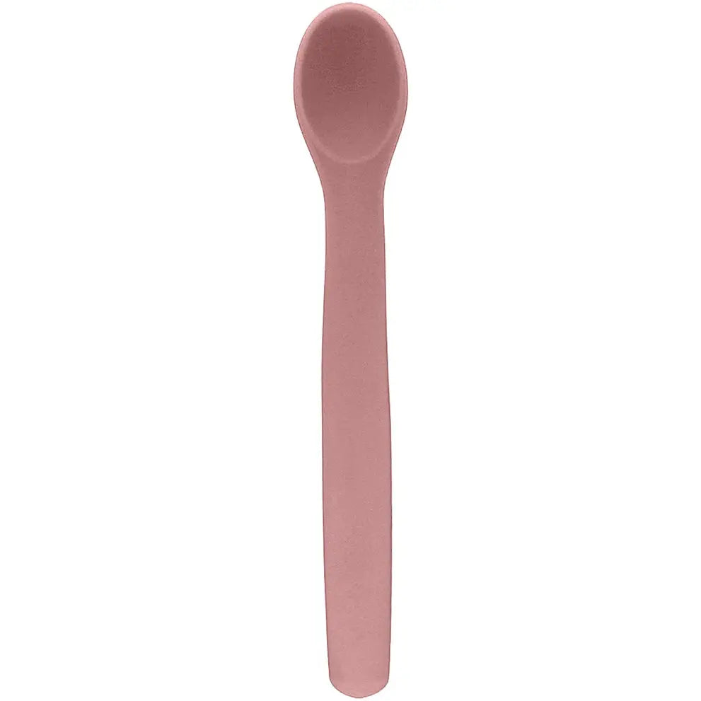 Colher Flexível em Silicone Rosa