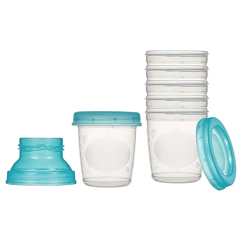 Potes para Armazenar Leite Materno 180ml - Buba