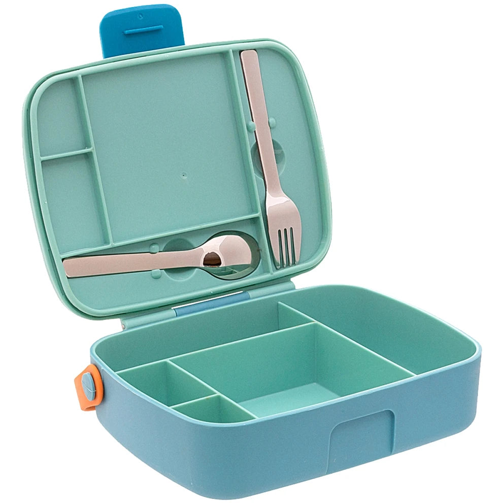 Kit Escolar: Lancheira Térmica + Bentô Box Magic Dino
