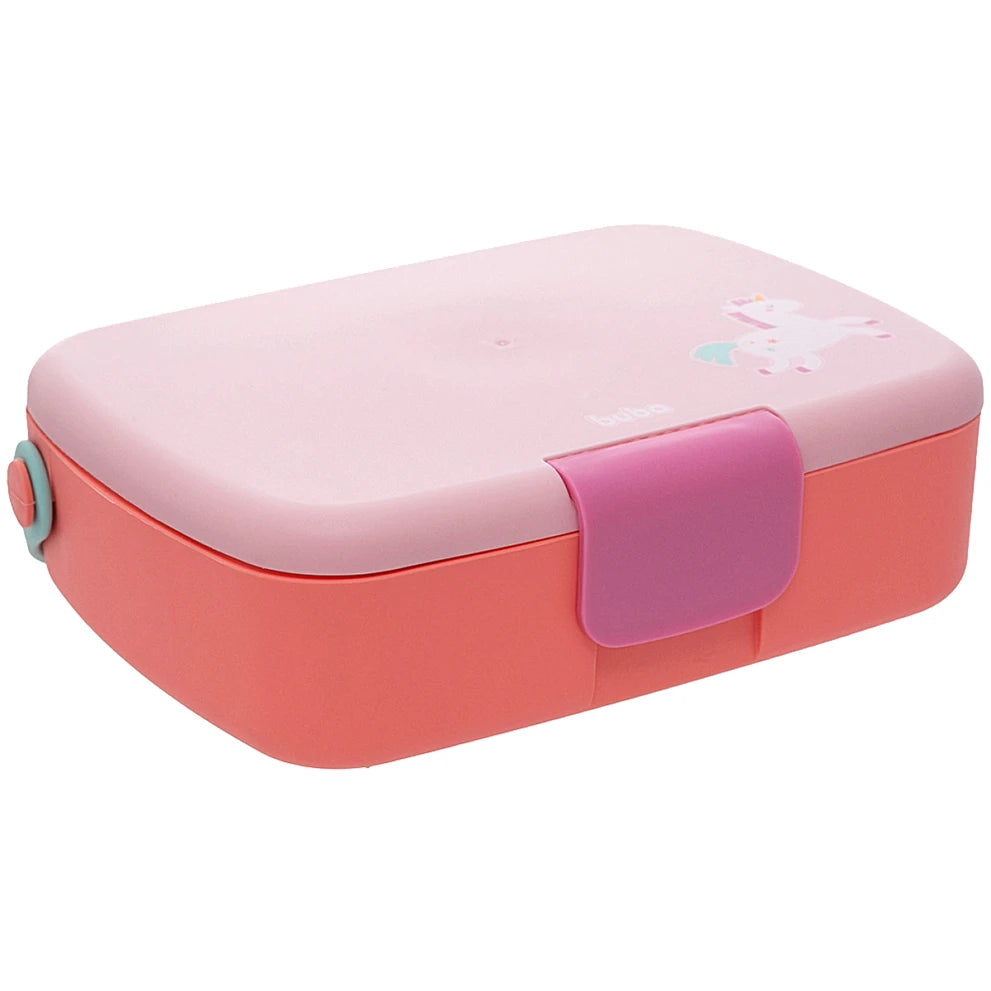 Kit Escolar: Lancheira Térmica + Bentô Box Magic Unicórnio
