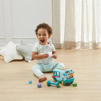 Ônibus de Atividades com Xilofone e Chocalho BubaZoo (12m+) - Buba