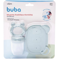 Kit Porta-Frutinhas e Forminha em Silicone Verde - Buba