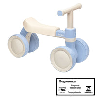 Bicicleta de Equilíbrio com Som Azul - Buba