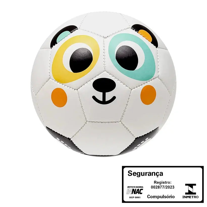 Bola de Futebol para bebê BubaZoo Pandinha - Buba