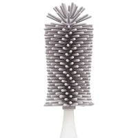 Escova para Mamadeira em Silicone Cinza - Buba