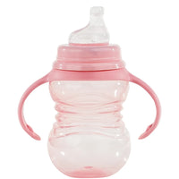 Copo de Treinamento com Alça 260ml Rosa  - Buba