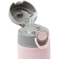 Garrafa Térmica Inox Parede Dupla 400ml Gumy Rosa (3m+) - Buba