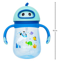 Copo Mergulho Valvula Anticolica 300ML Azul - Buba