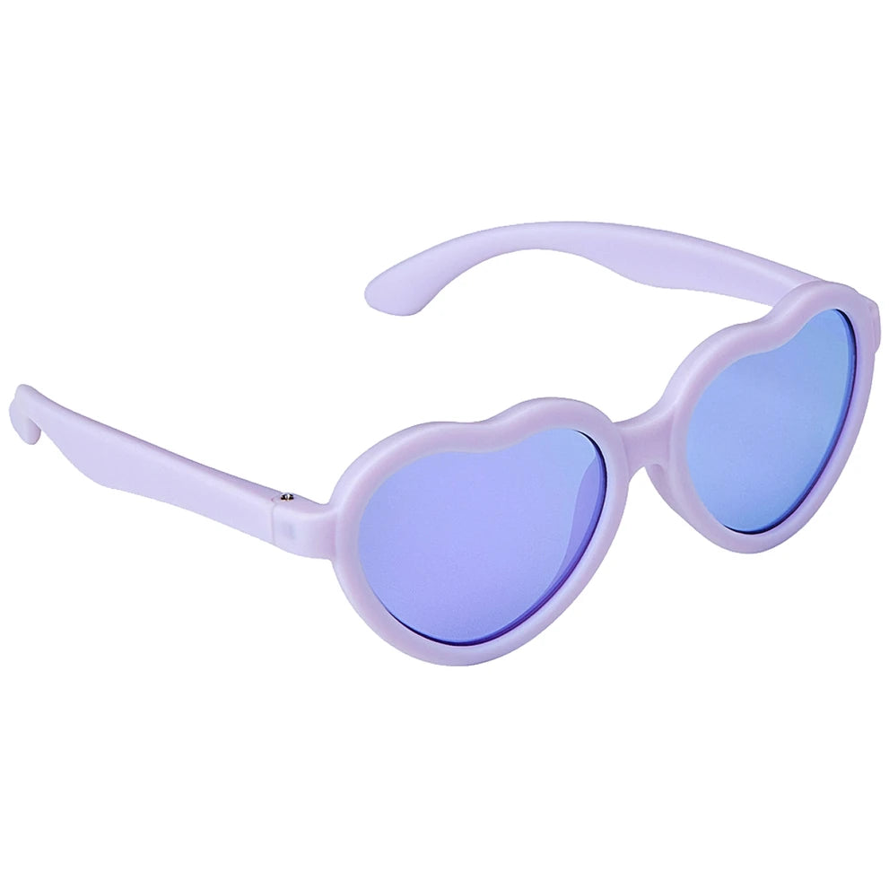 Óculos de Sol Baby Coração Lilás (3m+) - Buba