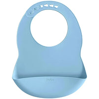 Kit Refeição para bebê em Silicone Azul  - Buba