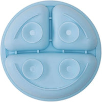 Kit Refeição para bebê em Silicone Azul  - Buba