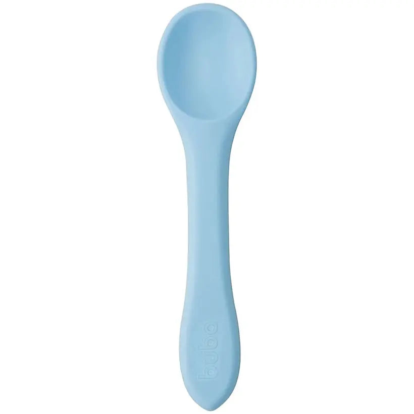Kit Refeição para bebê em Silicone Azul  - Buba