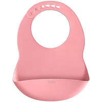 Kit Refeição para bebê em Silicone Rosa (6m+) - Buba