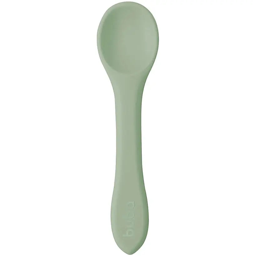 Kit Refeição para bebê em Silicone Verde (6m+) - Buba