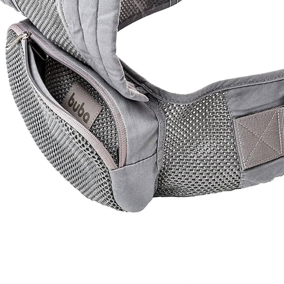 Mochila Canguru para bebê Cinza