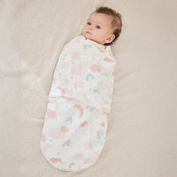 Cobertor de vestir para bebê Baby Super Soft Céu Rosa (0m+) - Buba