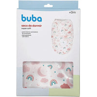 Cobertor de vestir para bebê Baby Super Soft Céu Rosa (0m+) - Buba