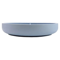 Prato em Silicone com Divisórias e Ventosa Flex Azul (6m+) - Clingo