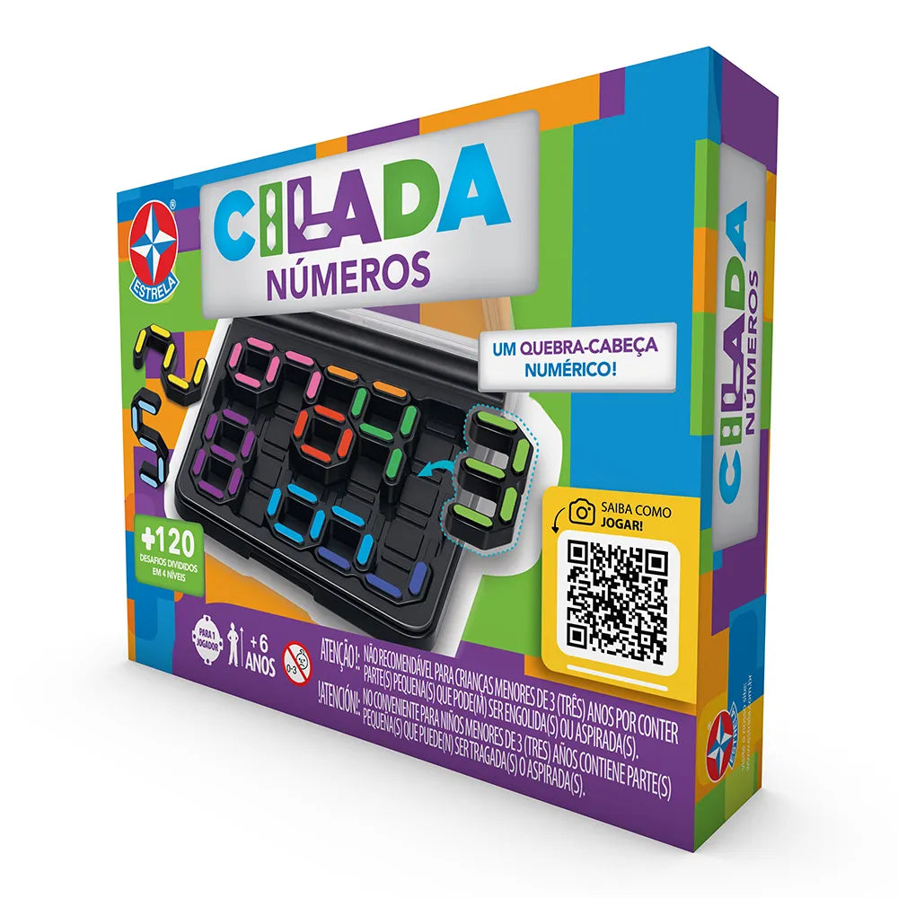 Jogo Cilada Números - Estrela
