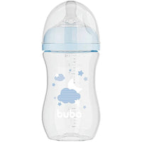 Mamadeira Anticólica Easy Flow Nuvem Azul 270ml Buba