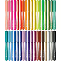 Caneta hidrográfica 36 cores, Vai e Vem - Faber-Castell