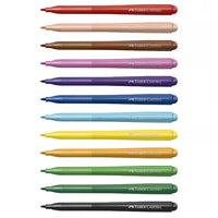 Canetinha Vai e Vem 12 Cores - Faber-Castell