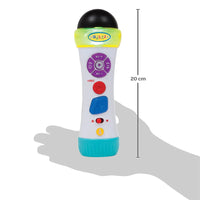 MICROFONE MUSICAL CANTA E GRAVA BUBA BRINQUEDO