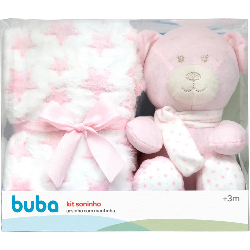 Kit Ursinho com Mantinha Soninho - Buba