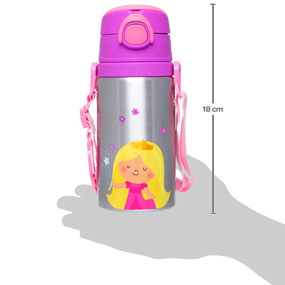 GARRAFINHA DE ALUMÍNIO BUBA AVENTURAS PRINCESA GARRAFA