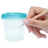 Potes para Armazenar Leite Materno 180ml - Buba