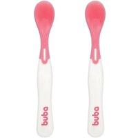 Kit Babador Gumy + Colher termossensivel + Prato De Elefante Rosa