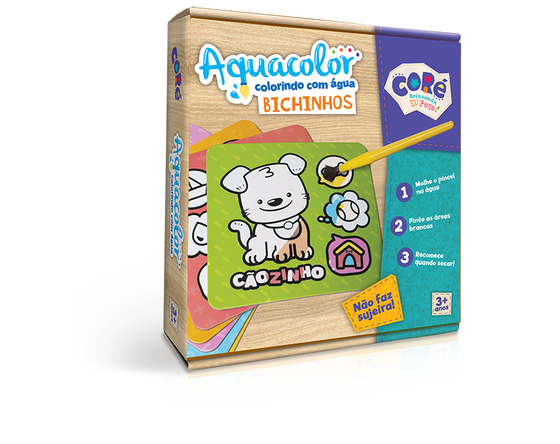 Aquacolor Colorindo Com Água Bichinhos - Toyster