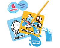 Aquacolor Colorindo Com Água Bichinhos - Toyster