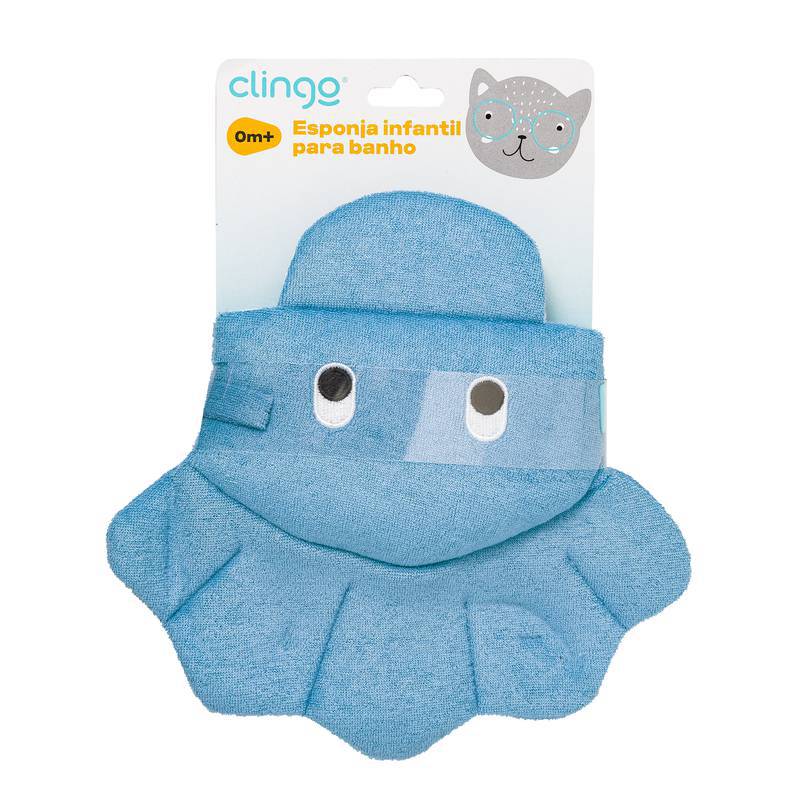 ESPONJA PARA BANHO INFANTIL - POLVO
