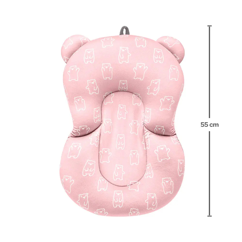 Almofada para Banho Ursinho Rosa (0m+) - Buba
