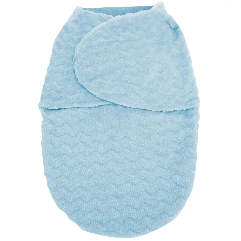 Cobertor de vestir para bebê Baby Super Soft Azul  - Buba